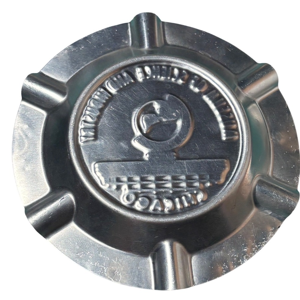VTG Museum of Science and Industry Chicago Aluminum Ashtray And Trinket Dish - Picture 8 of 14